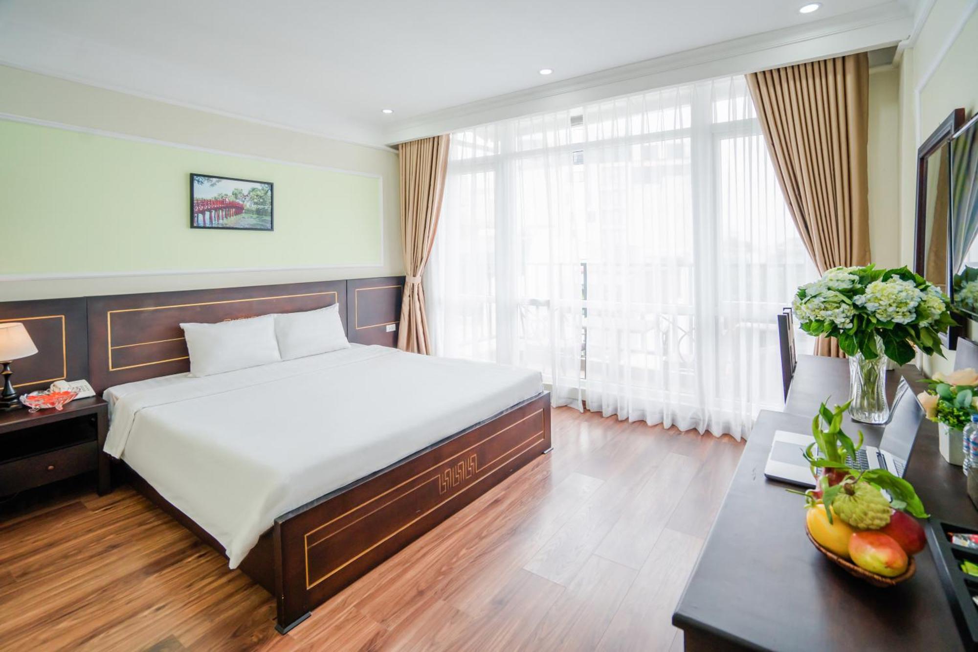 Ha Noi Lake View Hotel & Travel ฮานอย ภายนอก รูปภาพ