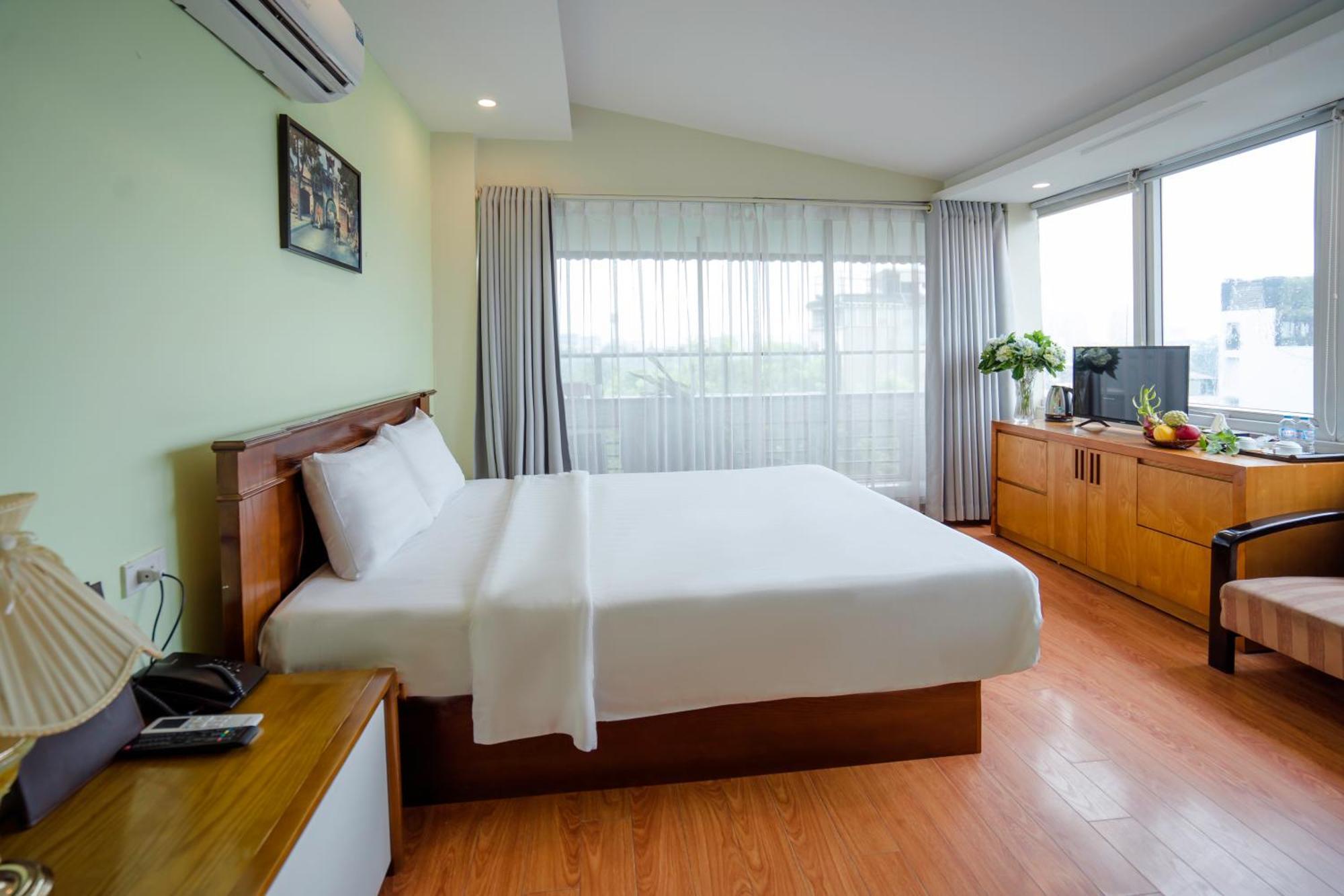 Ha Noi Lake View Hotel & Travel ฮานอย ภายนอก รูปภาพ