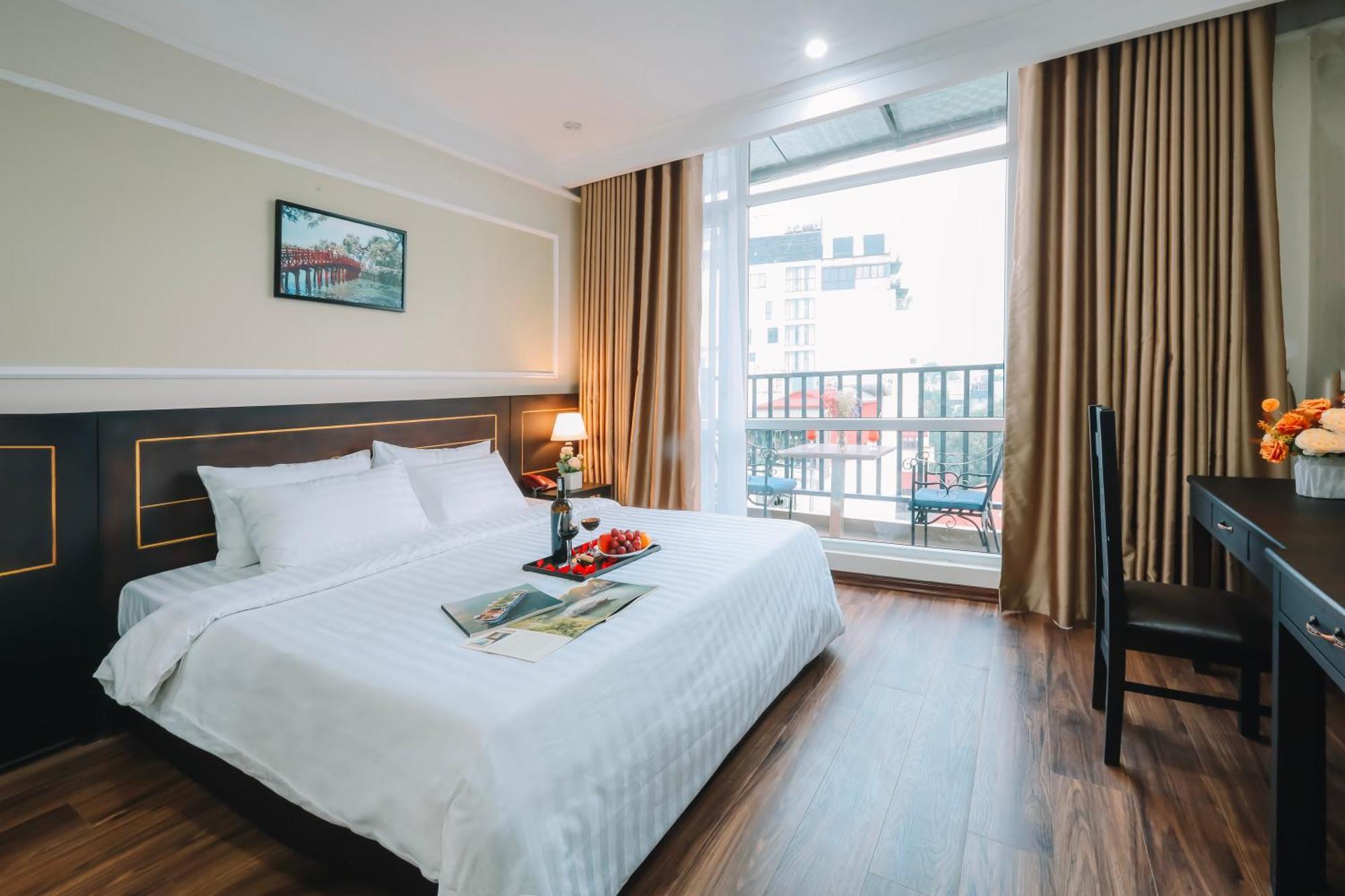 Ha Noi Lake View Hotel & Travel ฮานอย ภายนอก รูปภาพ